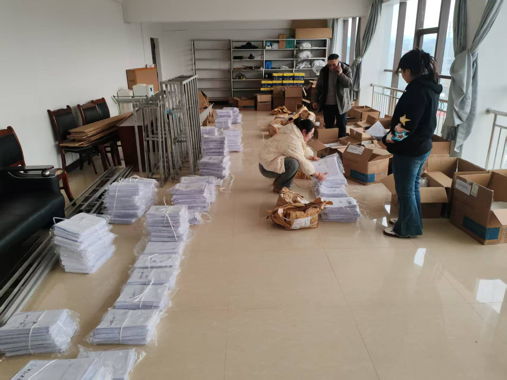 資料整理工作有序推進，為貴能水城發電項目筑牢信息根基